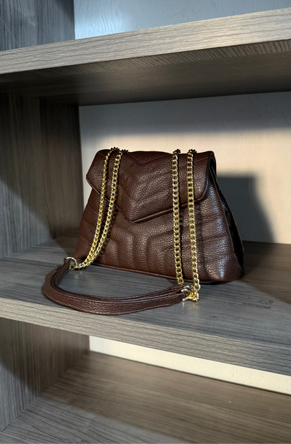 BOLSO LORAINE EN PIEL BOVINA - MINI