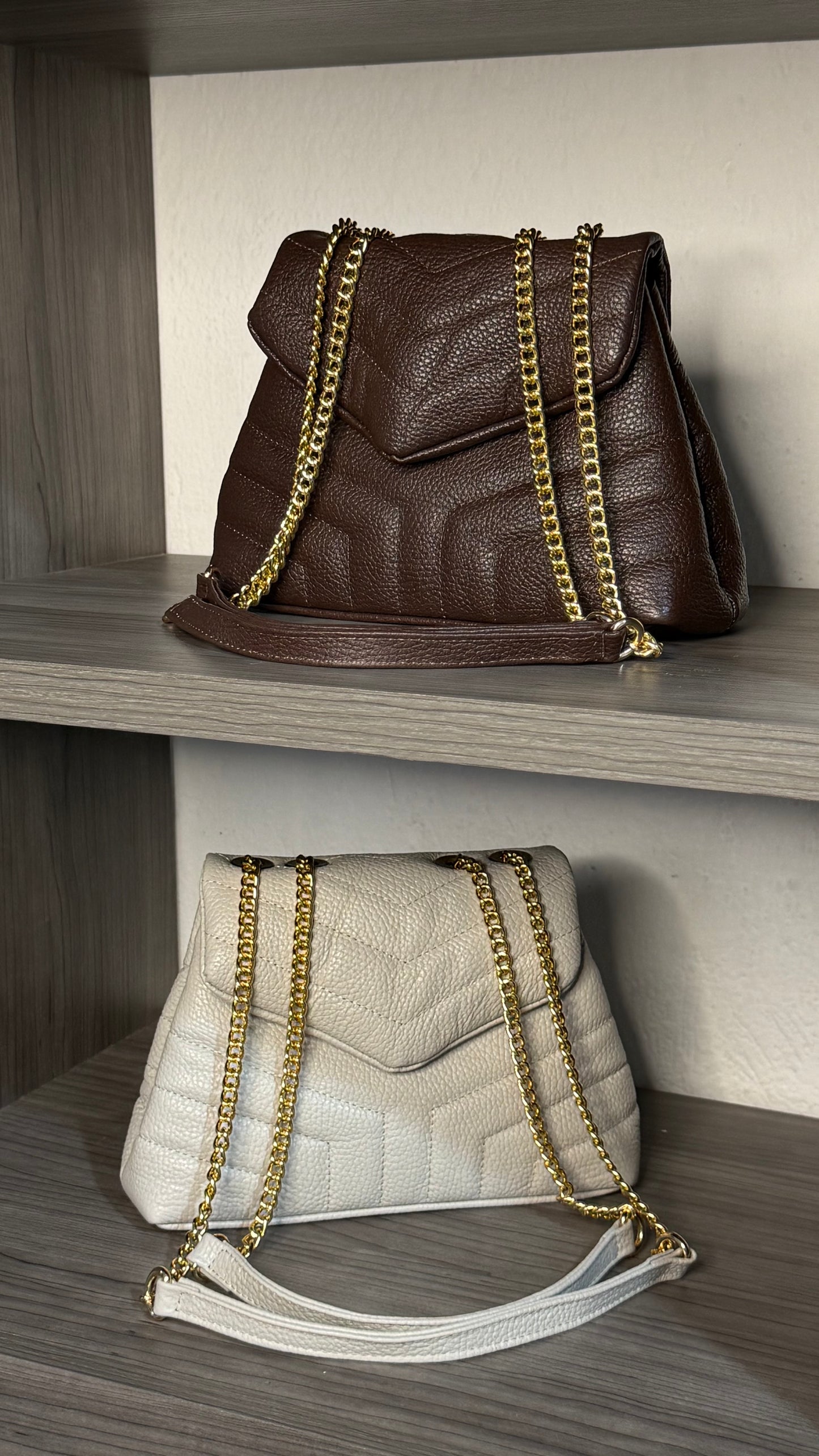 BOLSO LORAINE EN PIEL BOVINA - MINI