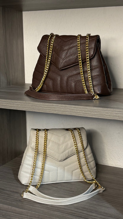 BOLSO LORAINE EN PIEL BOVINA - MINI